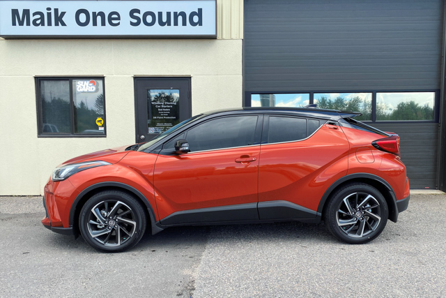 Toyota 2020 C-HR with professional window tint in North Bay